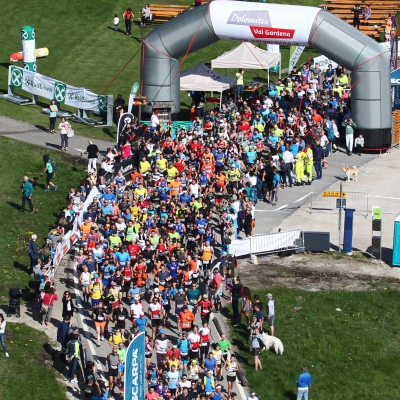 Saslong Run 2019 Gara - Foto Partenza